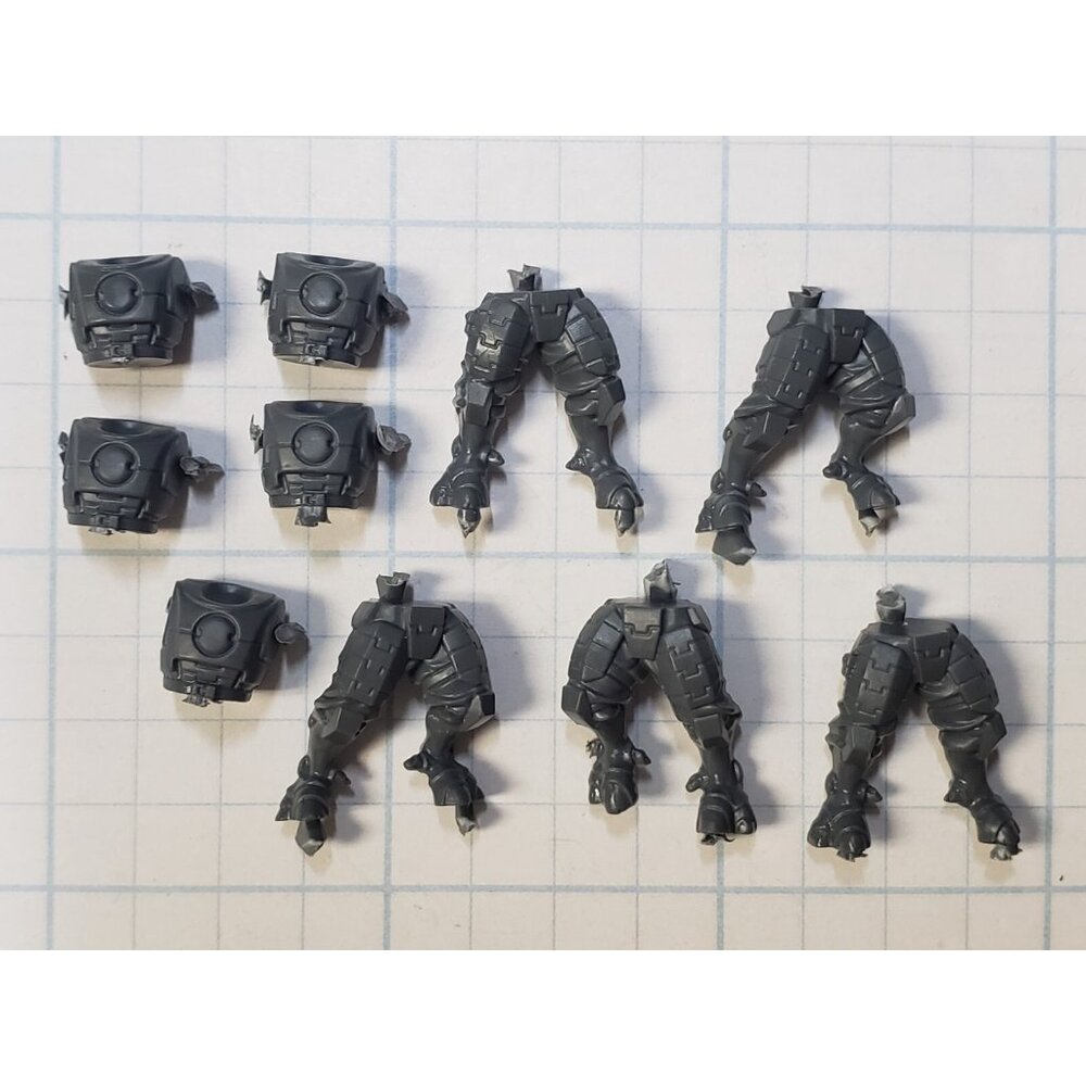 Warhammer 40k Tau Bits Fire Warriors Strike Breacher Torso Legs x5 Set